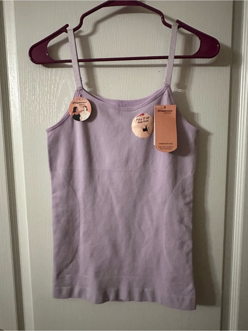 Shapermint Lavender Seamless Camisole Tank